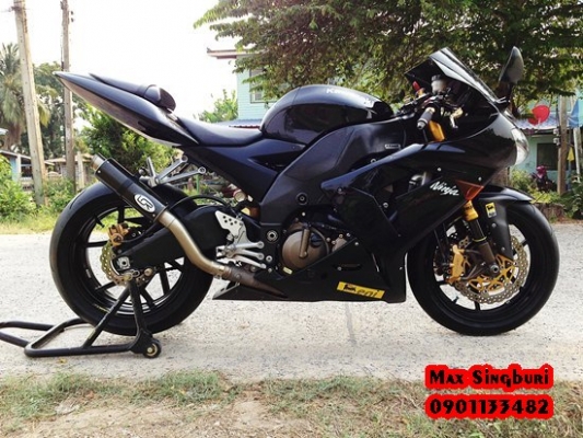 แม็กสิงห์บุรี//KAWASAKI ZX10 ปี2005 สภาพสวยหล่อซิ่ง อินวอย+สรรพาสมิตร 225000