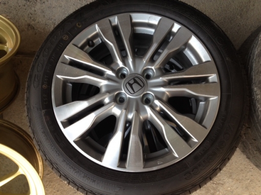 ขายแม็กซ์เดิม ขอบ16 ตัว Top New Honda Cityป้ายแดง+ยางปี13 ราคา 15900 บาทถูก