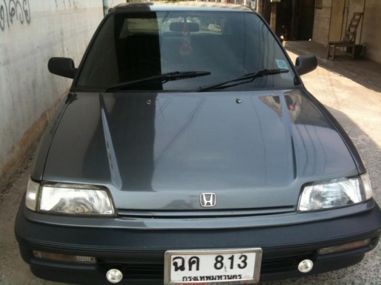 1991 HONDA, CIVIC 1.5 EX ท้ายแดง เกียร์ออโต้ ติดแก๊ส LPG ประกัน 3+