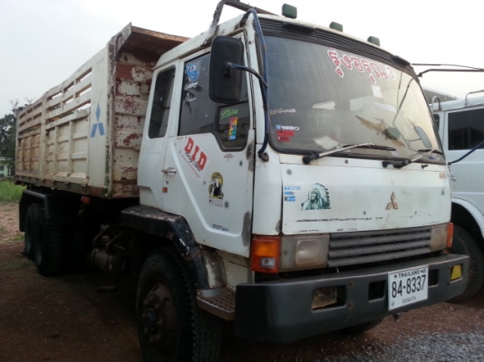 ขายด่วน MITSUBISHI FN527MTD5800สองเพลาดั้มสภาพเดิมๆไม่มีลูกผสมรรีบโทร 0801515451 0811838154