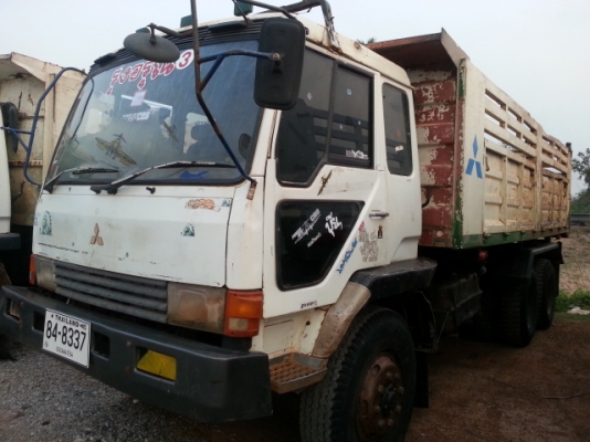 ขายด่วน MITSUBISHI FN527MTD5800สองเพลาดั้มสภาพเดิมๆไม่มีลูกผสมรรีบโทร 0801515451 0811838154