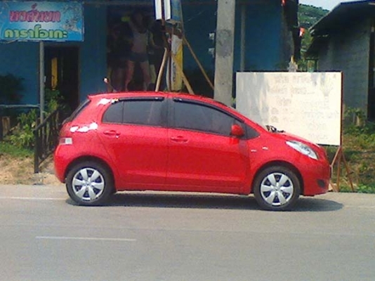 โตโยต้า ยาริส ปี 2010 เชียงรายเดิม เจ้าเดียว จัดเต็ม