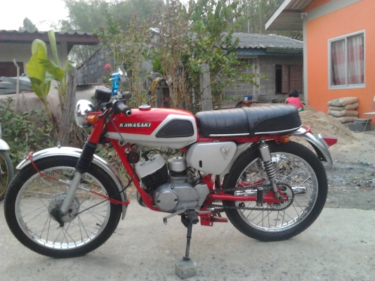 ขายรถโบรานคาวาซากิga3สวยสวยเคื่รองดีมีทะเบียน