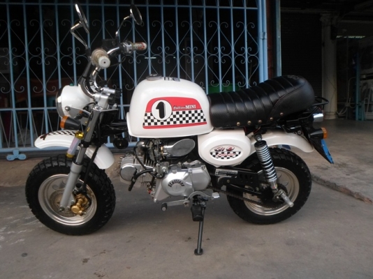 ขายMINI 125CCมีทะเบียนโอนได้ปี54สวยสวย ไมล์วิ่ง4000โลรถไม่ค่อยได้ใช้ สนใจสอบถามกันเลยคนขายใจดีนะครับ คู่มือชุดโอนครบครับ