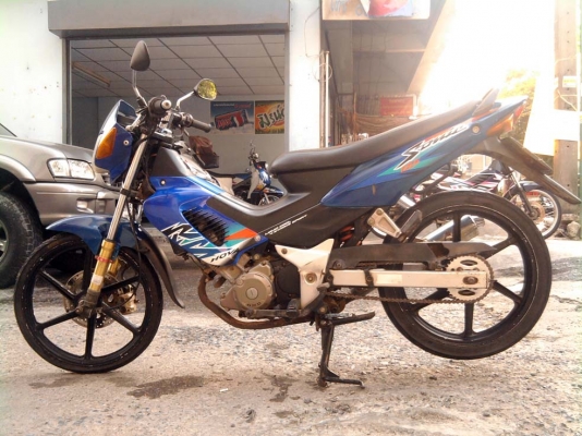 ขออนุญาติขาย Honda Sonic 125 CC. สีน้ำเงิน ล้อแม็ก