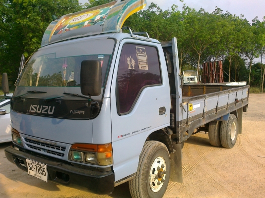 ขาย NPR 120  ฝาขาว ปี 43  ช่วงล่างใหญ่  F-หน้า  F - หลัง