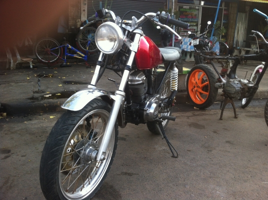 ขาย Jx110 แต่งสไตร์คาเฟ่ มีทะเบียนพร้อมชุดโอน