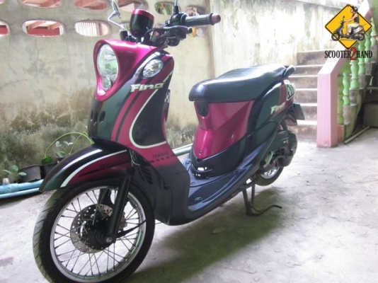 (ขายแล้ว)-Yamaha Fino ปี 54 ไมล์แยก สภาพสวย