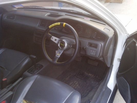 ขาย civic 3 Dr สีขาว ปี95 ออโต้ หัวฉีด ดิส4ล้อ ไม่แก๊ส สด140,000