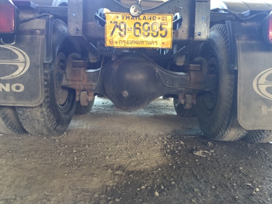 หัวลาก HINO รุ่น FM1JKNA 245 แรงม้า ปีจดทะเบียน 2546พร้อมหาง รุ่น VHT-TST1250M ปีจดทะเบียน 2546