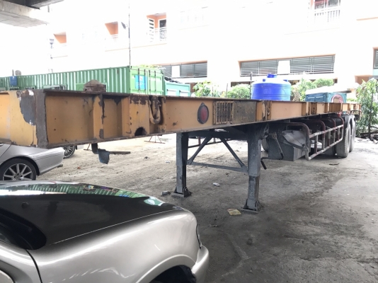 หัวลาก HINO รุ่น FM1JKNA 245 แรงม้า ปีจดทะเบียน 2546พร้อมหาง รุ่น VHT-TST1250M ปีจดทะเบียน 2546