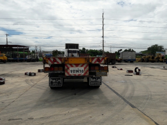 หัวลาก HINO รุ่น FM1JKNA 245 แรงม้า ปีจดทะเบียน 2546พร้อมหาง รุ่น VHT-TST1250M ปีจดทะเบียน 2546