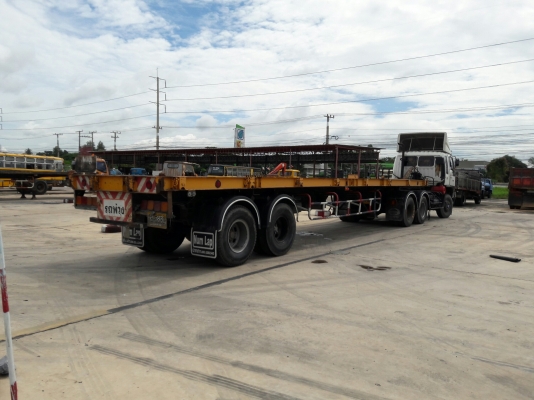 หัวลาก HINO รุ่น FM1JKNA 245 แรงม้า ปีจดทะเบียน 2546พร้อมหาง รุ่น VHT-TST1250M ปีจดทะเบียน 2546
