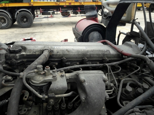 หัวลาก HINO รุ่น FM1JKNA 245 แรงม้า ปีจดทะเบียน 2546พร้อมหาง รุ่น VHT-TST1250M ปีจดทะเบียน 2546