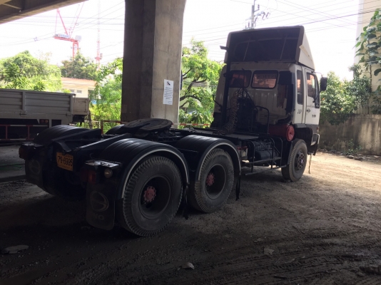 หัวลาก HINO รุ่น FM1JKNA 245 แรงม้า ปีจดทะเบียน 2546พร้อมหาง รุ่น VHT-TST1250M ปีจดทะเบียน 2546