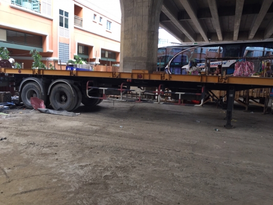 หัวลาก HINO รุ่น FM1JKNA 245 แรงม้า ปีจดทะเบียน 2546พร้อมหาง รุ่น VHT-TST1250M ปีจดทะเบียน 2546