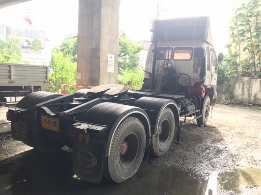 หัวลาก HINO รุ่น FM1JKNA 245 แรงม้า ปีจดทะเบียน 2546พร้อมหาง รุ่น VHT-TST1250M ปีจดทะเบียน 2546
