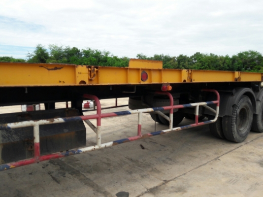 หัวลาก HINO รุ่น FM1JKNA 245 แรงม้า ปีจดทะเบียน 2546พร้อมหาง รุ่น VHT-TST1250M ปีจดทะเบียน 2546