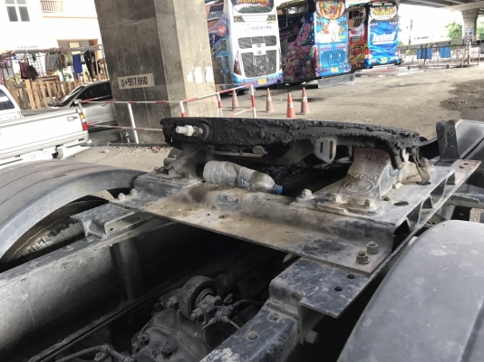 หัวลาก HINO รุ่น FM1JKNA 245 แรงม้า ปีจดทะเบียน 2546พร้อมหาง รุ่น VHT-TST1250M ปีจดทะเบียน 2546