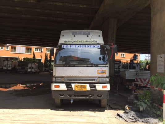 หัวลาก HINO รุ่น FM1JKNA 245 แรงม้า ปีจดทะเบียน 2546พร้อมหาง รุ่น VHT-TST1250M ปีจดทะเบียน 2546