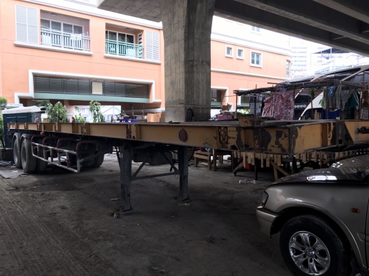 หัวลาก HINO รุ่น FM1JKNA 245 แรงม้า ปีจดทะเบียน 2546พร้อมหาง รุ่น VHT-TST1250M ปีจดทะเบียน 2546