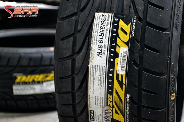 DUNLOP DZ101 235/35R19 ปี14 เส้นละ 4,000 บาท DUNLOP DZ101 235/35R19 ปี14 เส้นละ 4,000 บาท