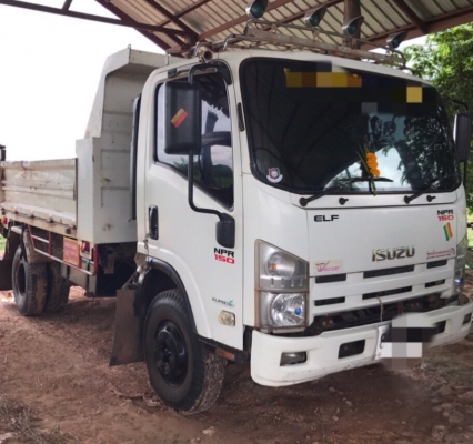 ขายด่วน ISUZU NPR 150 แรง ปี 54 วิ่ง9หมื่นกว่าโล เครื่องเกียร์ดี คัชชีสวย ยางดี6เส้น เอกสารเล่มทะเบี