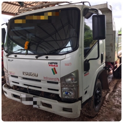 ขายด่วน ISUZU NPR 150 แรง ปี 54 วิ่ง9หมื่นกว่าโล เครื่องเกียร์ดี คัชชีสวย ยางดี6เส้น เอกสารเล่มทะเบี