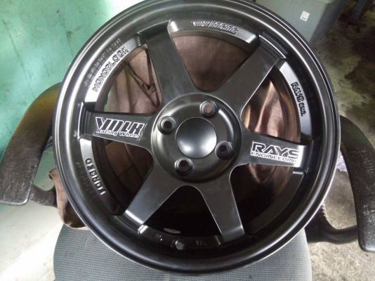 แม็กใหม่ TE37 จากค่าย xxr ขอบ 15 กว้าง 7 ออฟ 33 มี 4 สี ดำเทากัลบรอนด์น้ำดาล