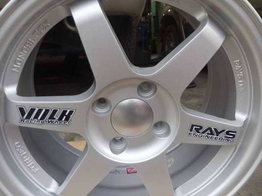 แม็กใหม่ TE37 จากค่าย xxr ขอบ 15 กว้าง 7 ออฟ 33 มี 4 สี ดำเทากัลบรอนด์น้ำดาล