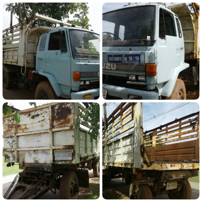 ขาย (แม่ดั้ม-ลูกดั้ม) 695,000 บาท ISUZU FXZ13NFY ปี 37 วางเครื่อง EP100 -Turbo-285 แรงม้า เกียร์ Eas