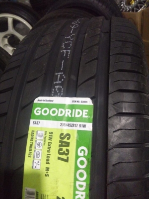 ยางไทย goodride thailand ราคา 4 เส้น 5700 บาท รับประกันบาดบวมแตกตำ เปลี่ยนใหม่ได้
