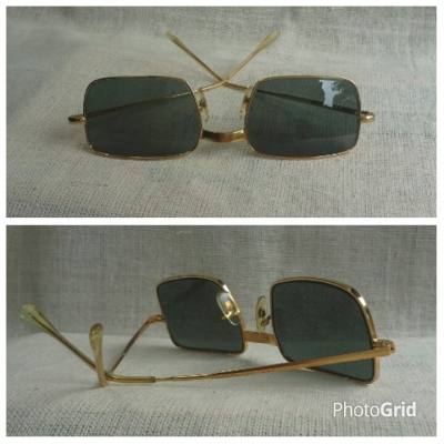 แว่นตาเฟรนช์แฮนด์เมด ยุค '70s กรอบทองสีน้ำผึ้ง! หายาก! Vintage FRAME FRANCE handmade in France แว่นตาเฟรนช์แฮนด์เมด ยุค '70s กรอบทองสีน้ำผึ้ง! หายาก! Vintage FRAME FRANCE handmade in France