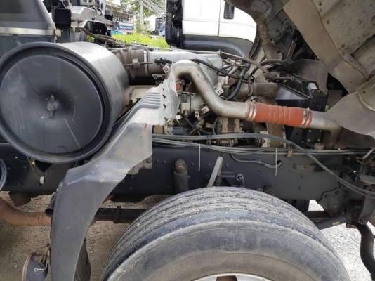ขาย HINO 344 พ่วงแม่ลูก กระบะเหล็กสามมิตร รถปี 55 ปลายปี