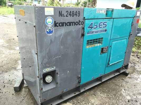 DCA45ESI-เครื่อง ปั่นไฟ มือ สอง Denyo ขนาด generator 37/45kva. Isuzu Engine by OEK