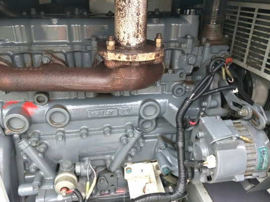 DCA45ESI-เครื่อง ปั่นไฟ มือ สอง Denyo ขนาด generator 37/45kva. Isuzu Engine by OEK