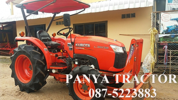 รถเข้าใหม่#ปัญญาแทรคเตอร์..จัดมาให้ครับ ด่วน 290,000 บาท.คูโบต้าL3608 ใบมีดคานล่าง พร้อม ผานพรวน6&times;22  รถไร่ สีเดิมๆสภาพพร้อมใช้