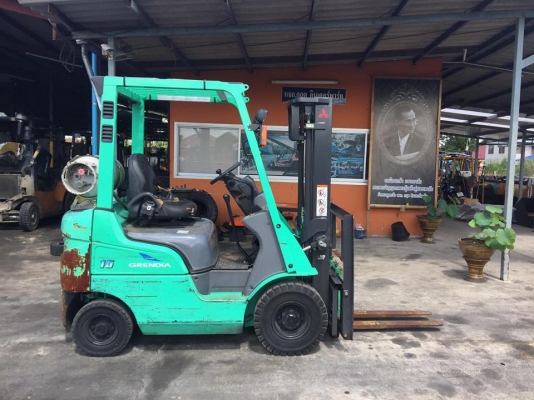 ฟอล์คลิฟต์ 1.5 ตัน MITSUBISHI FG15  รุ่นใหม่ล่าสุด รถนอกเก่าญี่ปุ่น