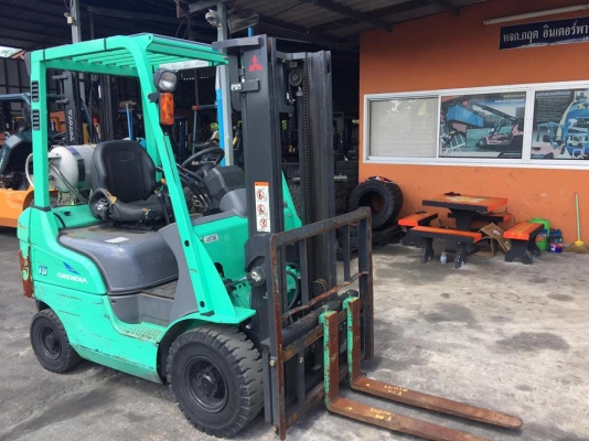 ฟอล์คลิฟต์ 1.5 ตัน MITSUBISHI FG15  รุ่นใหม่ล่าสุด รถนอกเก่าญี่ปุ่น