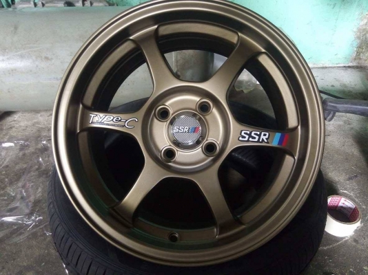 แม็กใหม่ ssr ขอบ 15 กว้าง 7 ราคา 4 วง 7500 บาท