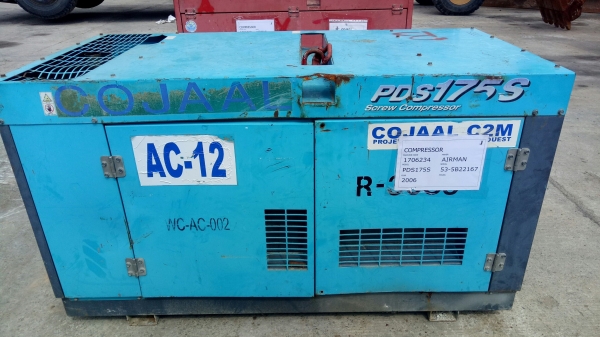 เครื่องปั้มลม Airman PDS175SS เครื่องสวยสภาพดี เครื่องปั๊มสกูลดี ไม่รั่วซึม เครื่องปีใหม่ 2006 ชั่วโมงทำงาน 1668 ชม. ปีใหม่ๆราคาสวยๆ โทร 061-4194021 พรภวิษย์ เครื่องปั้มลม Airman PDS175SS เครื่องสวยสภาพดี เครื่องปั๊มสกูลดี ไม่รั่วซึม เครื่องปีใหม่ 2006 ชั่วโมงทำงาน 1668 ชม. ปีใหม่ๆราคาสวยๆ โทร 061-4194021 พรภวิษย์