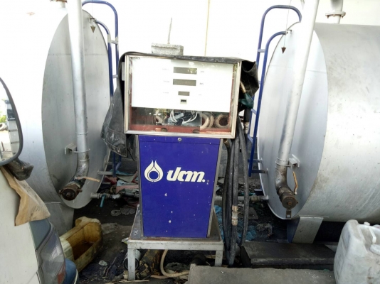 ขายถังน้ำมัน 10000ลิตร2ใบพร้อมหัวจ่ายดิจิตอล