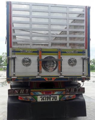พ่วง 22 ล้อ ISUZU FXZ320 ปี50 Maxload กระบะมิเนียม-ดั้ม อู่ หน่ำฮั้วทอง สวย เดิมบาง ยางเต็มทุกเส้น ไมล์ 349,000 กม