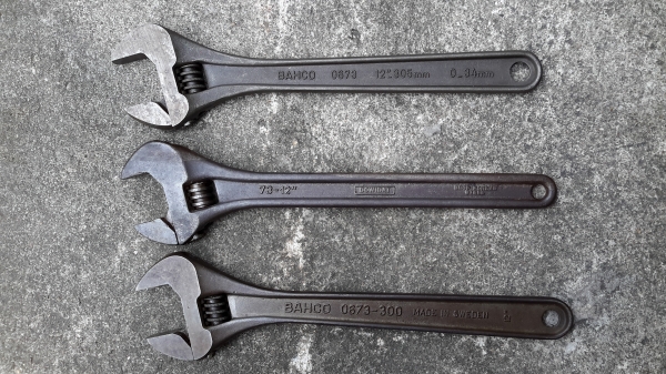 ประแจเลื่อน BAHCO,DOWIDAT ขนาด 12 นิ้ว ขายเหมา ประแจเลื่อน BAHCO,DOWIDAT ขนาด 12 นิ้ว ขายเหมา