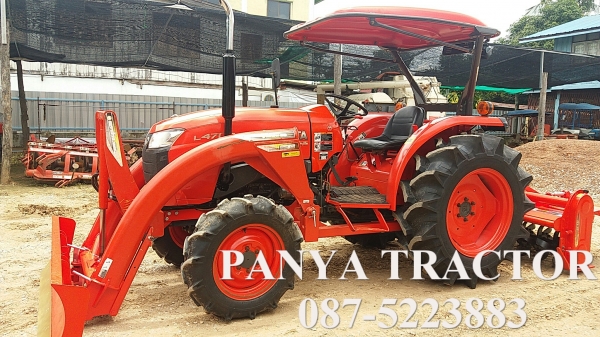 รถเข้าใหม่#ปัญญาแทรคเตอร์..จัดมาให้ครับ ด่วน 415,000 บาท.คูโบต้าL4708ใบมีดคานบนพร้อมโรตาลี่182  สภาพพร้อมใช้