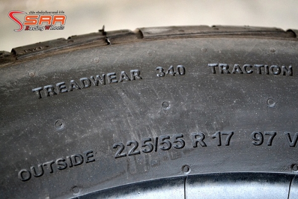 CONTINENTAL MC5 225/55R17 เส้นละ 3,500 บาท