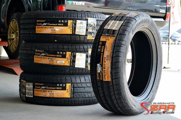 CONTINENTAL MC5 225/55R17 เส้นละ 3,500 บาท CONTINENTAL MC5 225/55R17 เส้นละ 3,500 บาท