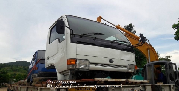 สินค้าเก่านอก ขายถูกด่วนๆ หัวเก๋งรถบรรทุก 6 ล้อกลาง /CABIN NISSAN รุ่น :PU41H4 (มีขาหลัง/รุ่นยกหัวได้/มีเฉพาะหัวเก๋ง) ราคาเพียง 36,000 บาท สนใจรีบติดต่อ 0819337688
