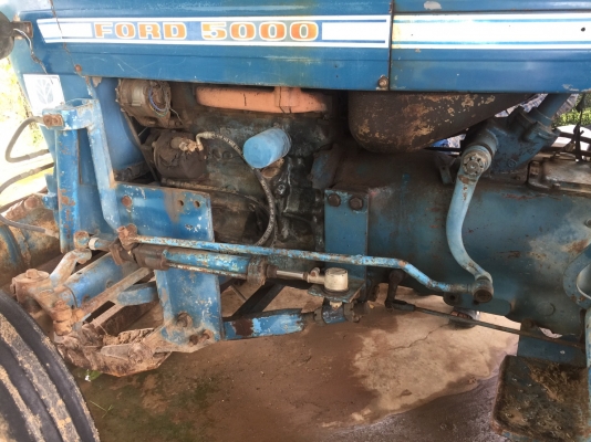 Ford 5000 เครื่อง T5 เพลาเดียว อุปกรณ์ผาน 7+ ผ่านหน้า ทะเบียนพร้อม