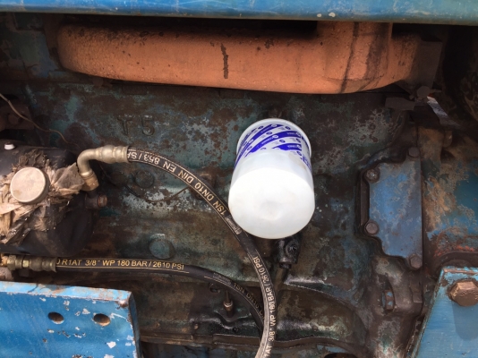 Ford 5000 เครื่อง T5 เพลาเดียว อุปกรณ์ผาน 7+ ผ่านหน้า ทะเบียนพร้อม